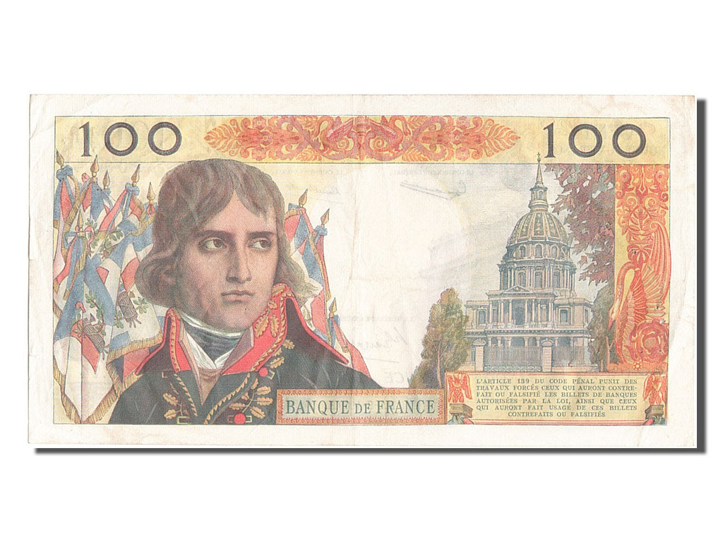 France, 100 Nouveaux Francs, 100 NF 1959-1964 ''Bonaparte'', 1960, KM #144a,...
