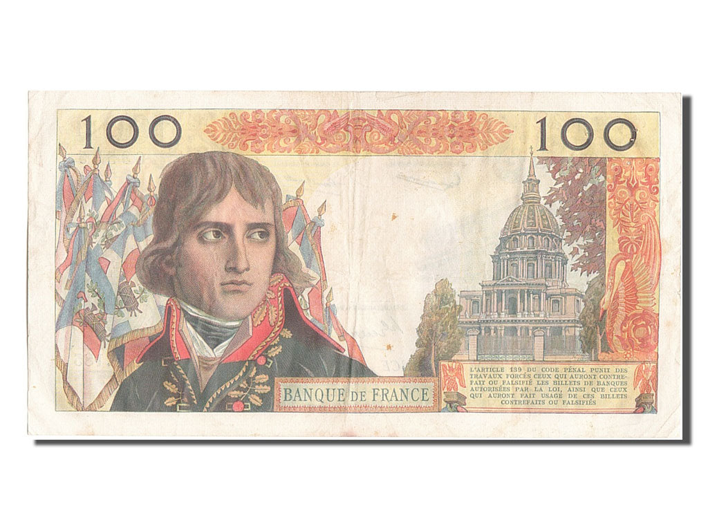 Francia, 100 Nouveaux Francs, 100 NF 1959-1964 ''Bonaparte'', 1962, KM:144a,...