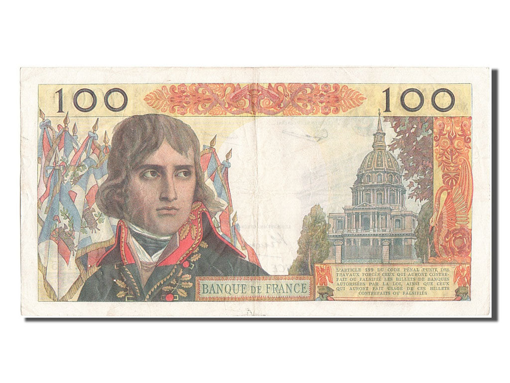 France, 100 Nouveaux Francs, 100 NF 1959-1964 ''Bonaparte'', 1962, KM #144a,...