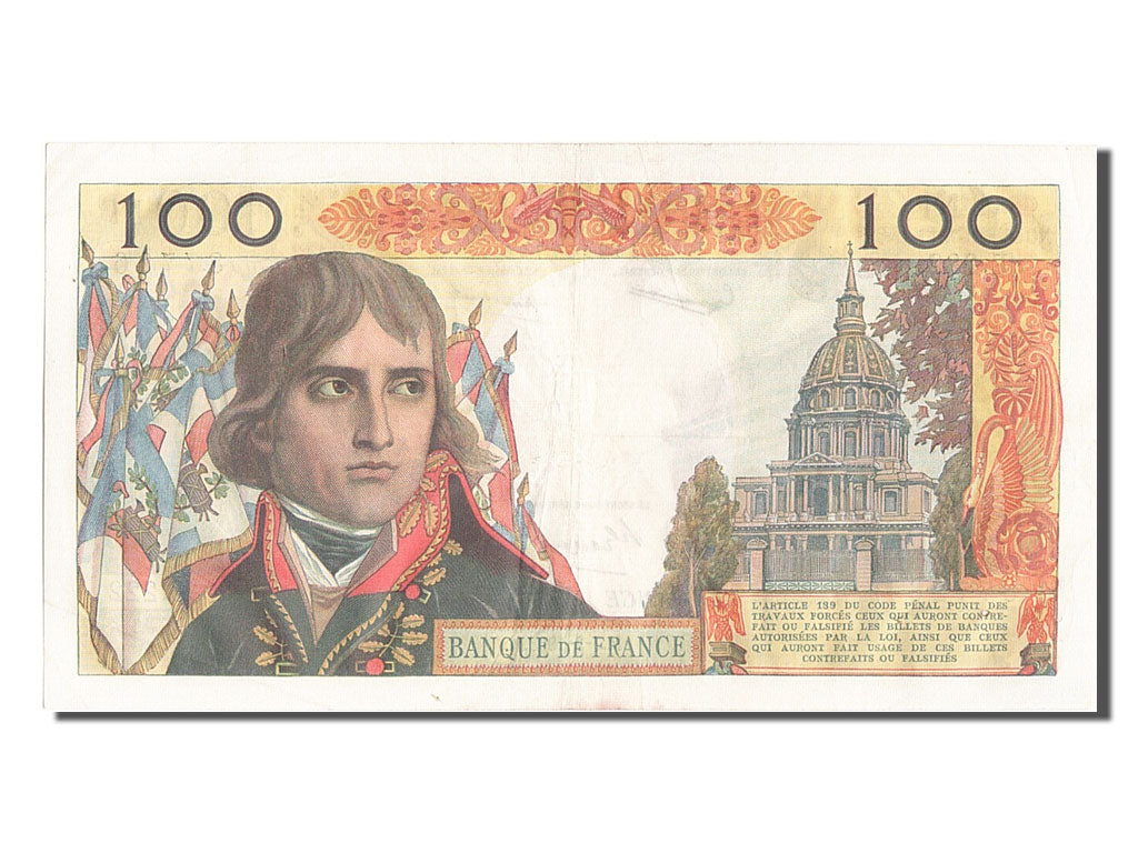 Francia, 100 Nouveaux Francs, 100 NF 1959-1964 ''Bonaparte'', 1963, KM:144a,...