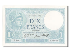 Banknote, France, 10 Francs, 10 F 1916-1942 ''Minerve'', 1928, 1928-05-01