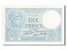 Billete, Francia, 10 Francs, 10 F 1916-1942 ''Minerve'', 1928, 1928-05-01, EBC+