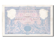 Francia, 100 Francs, 100 F 1888-1909 ''Bleu et Rose'', 1907, KM:65e, 1907-12-...