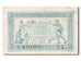 France, 50 Centimes, 1917-1919 Army Treasury, KM #M1, EF(40-45), L, Fayette...