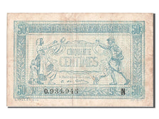 France, 50 Centimes, 1917-1919 Army Treasury, KM #M1, VF(30-35), N, Fayette...