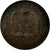 Moneda, Francia, Napoleon III, Napoléon III, 5 Centimes, 1853, Strasbourg, MBC