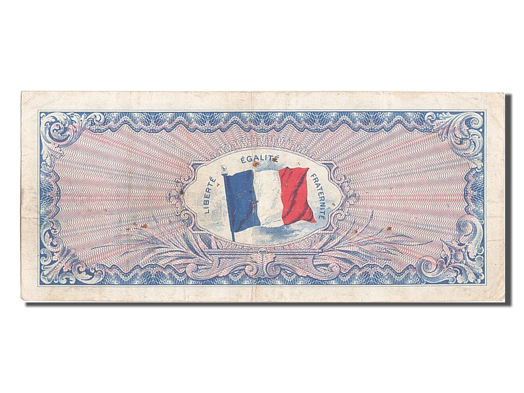 France, 100 Francs, 1944 Flag/France, 1944, KM #118a, 1944-06-01, AU(50-53),...