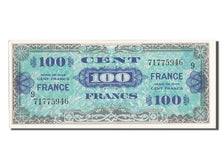 Biljet, Frankrijk, 100 Francs, 1945 Verso France, 1945, 1945-06-04, NIEUW