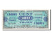 Biljet, Frankrijk, 100 Francs, 1945 Verso France, 1945, 1945-06-04, NIEUW