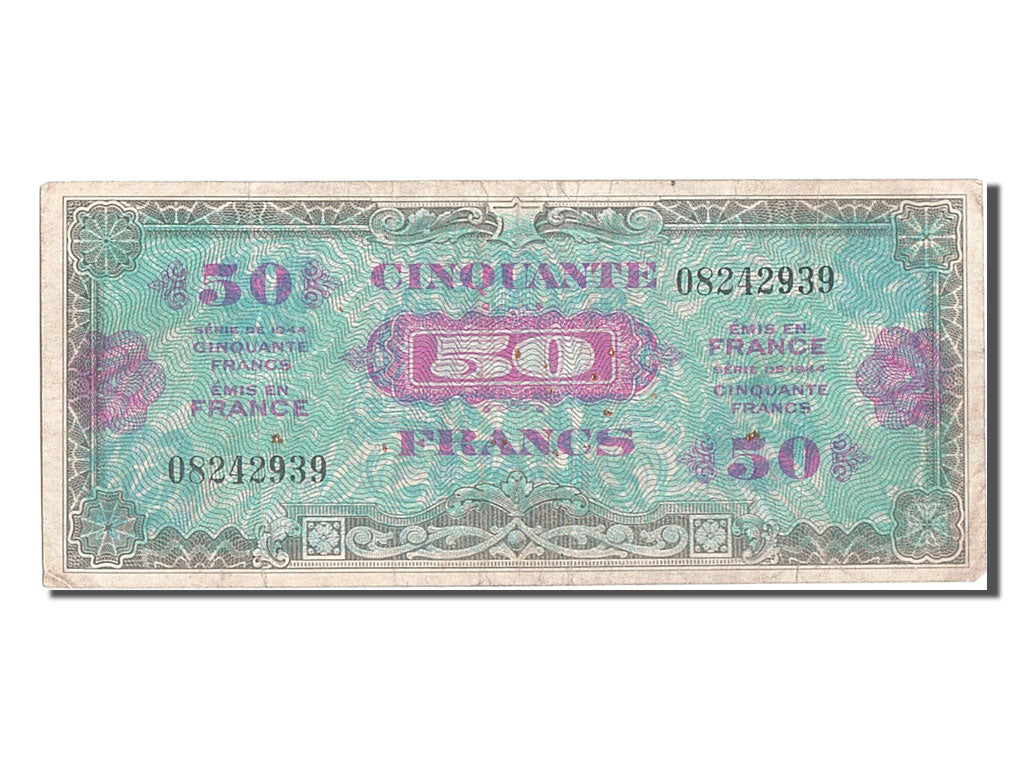 50 Francs type Drapeau