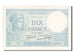 Billete, Francia, 10 Francs, 10 F 1916-1942 ''Minerve'', 1932, 1932-06-23, MBC+
