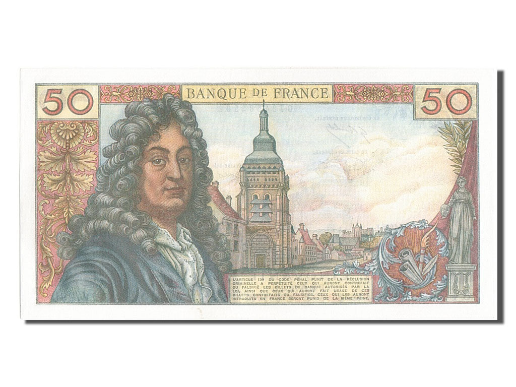 France, 50 Francs, 50 F 1962-1976 ''Racine'', 1976, KM #148f, 1976-01-02,...