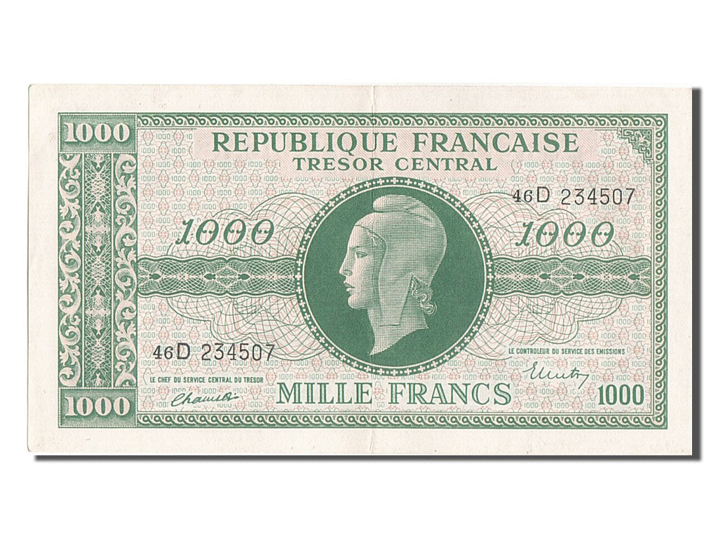 1000 Francs type Marianne