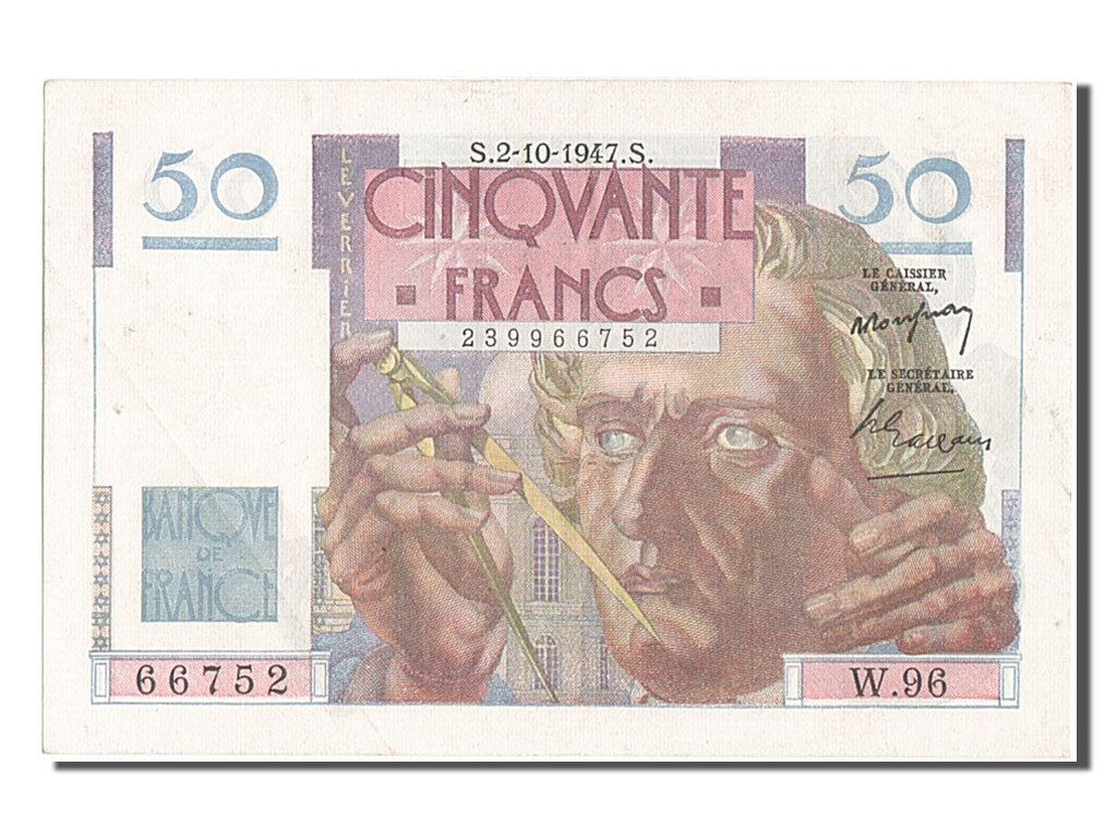50 Francs type Le Verrier