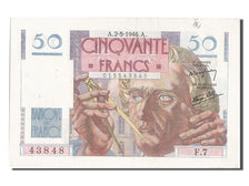 France, 50 Francs, 50 F 1946-1951 ''Le Verrier'', 1946, KM #127a, 1946-05-02,...