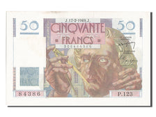 Billete, Francia, 50 Francs, 50 F 1946-1951 ''Le Verrier'', 1940, 1949-02-17