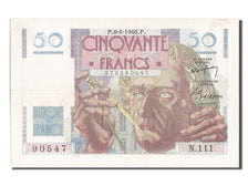 France, 50 Francs, 50 F 1946-1951 ''Le Verrier'', 1948, KM #127b, 1948-04-08,...