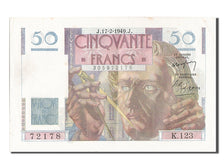 Banknote, France, 50 Francs, 50 F 1946-1951 ''Le Verrier'', 1949, 1949-02-17