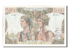 Billet, France, 5000 Francs, 5 000 F 1949-1957 ''Terre et Mer'', 1951