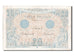Banknot, Francja, 20 Francs, Bleu, 1906, 1906-03-03, EF(40-45), Fayette:10.1