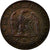 Moneda, Francia, Napoleon III, Napoléon III, 5 Centimes, 1854, Lyon, BC+