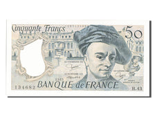 France, 50 Francs, 50 F 1976-1992 ''Quentin de La Tour'', 1985, KM #152b,...