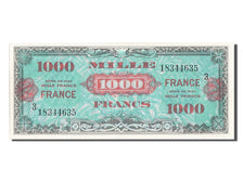 Banknot, Francja, 1000 Francs, 1945 Verso France, 1945, 1945-06-04, UNC(60-62)