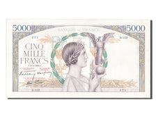 France, 5000 Francs, 5 000 F 1934-1944 ''Victoire'', 1939, KM #97a, 1939-04-06,.