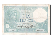 France, 10 Francs, 10 F 1916-1942 ''Minerve'', 1939, KM #84, 1939-02-02,...