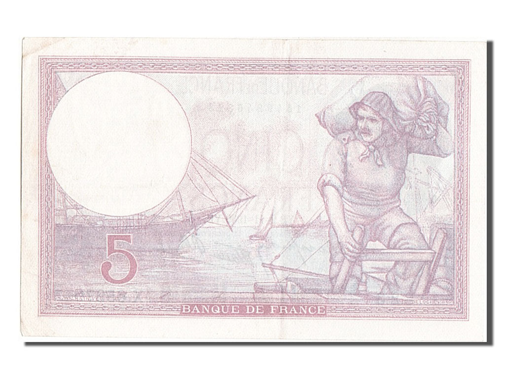 5 Francs type Violet
