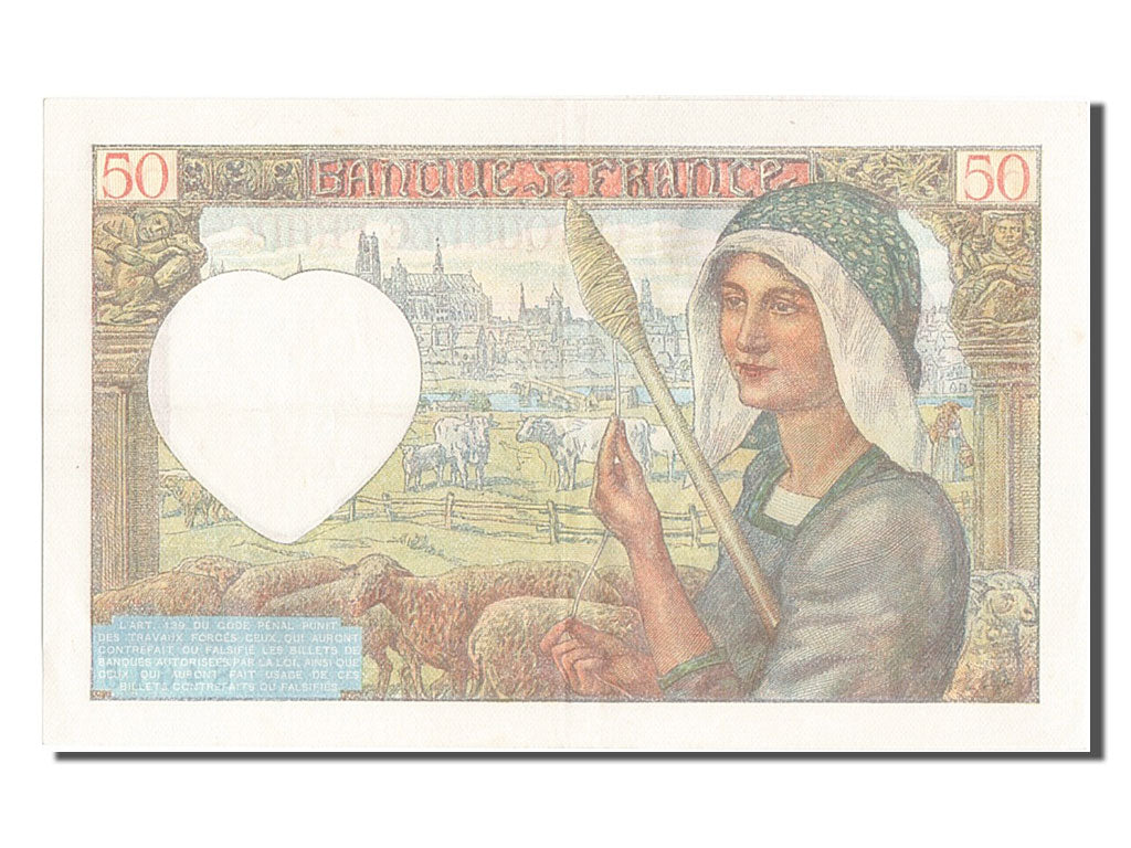 50 Francs type Jacques Cœur