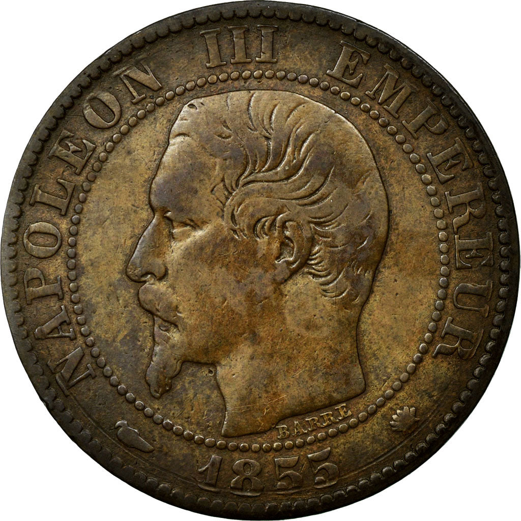 Coin, France, Napoleon III, Napoléon III, 5 Centimes, 1855, Marseille