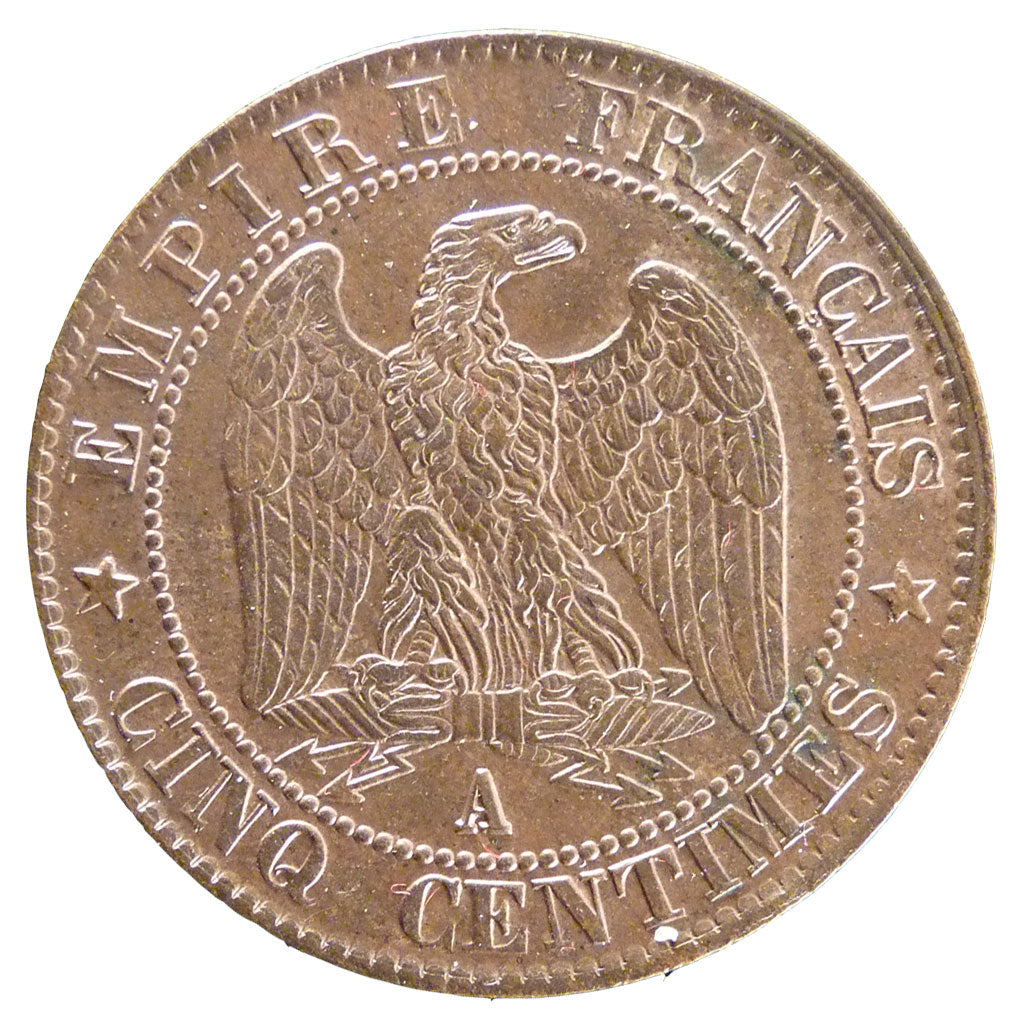 Second Empire, 5 Centimes Napoléon III