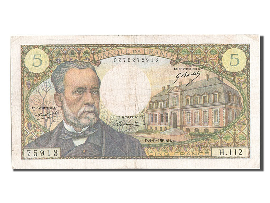 5 Francs type Pasteur