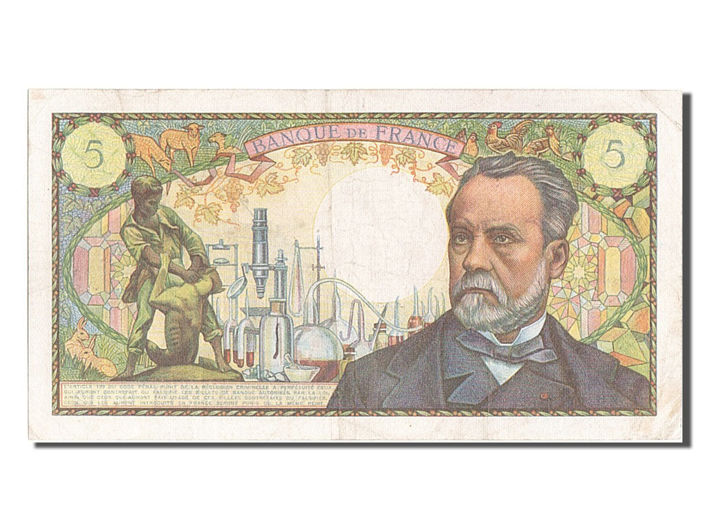 5 Francs type Pasteur