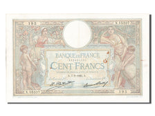 Banknot, Francja, 100 Francs, Luc Olivier Merson, 1926, 1926-09-07, AU(50-53)
