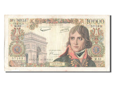 France, 10,000 Francs, 10 000 F 1955-1958 ''Bonaparte'', 1957, KM #136b,...