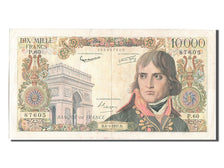 France, 10,000 Francs, 10 000 F 1955-1958 ''Bonaparte'', 1957, KM #136b,...