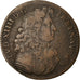France, Token, Louis XIV Le Grand, History, VF(20-25), Copper