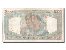 Geldschein, Frankreich, 1000 Francs, 1 000 F 1945-1950 ''Minerve et Hercule''