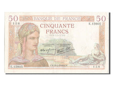 France, 50 Francs, 50 F 1934-1940 ''Cérès'', 1940, KM #85b, 1940-02-29, A...