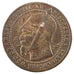 FRANCE, 5 Centimes, 1870, VF(30-35), Bronze, 6.00