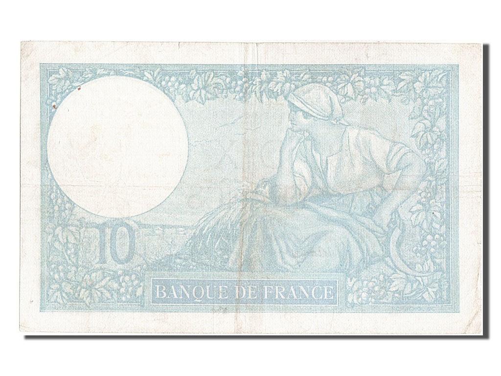 France, 10 Francs, 10 F 1916-1942 ''Minerve'', 1941, KM #84, 1941-01-16,...