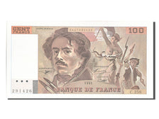 France, 100 Francs, 100 F 1978-1995 ''Delacroix'', 1995, KM #154a, UNC(63),...