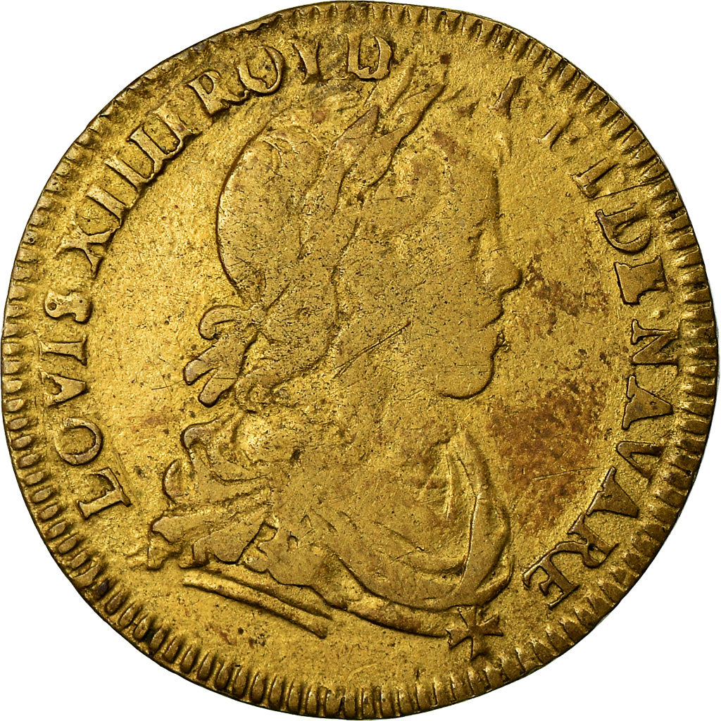 France, Jeton, Louis XIV, Conseil du Roi, History, TB+, Cuivre