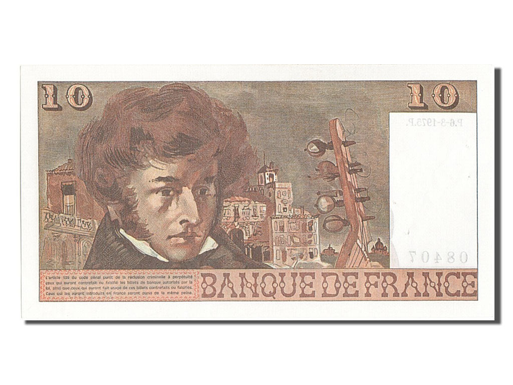 10 Francs type Berlioz