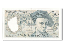 Banknot, Francja, 50 Francs, Quentin de La Tour, 1988, AU(50-53), Fayette:67.14