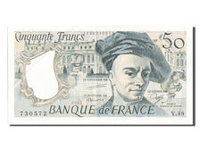 Biljet, Frankrijk, 50 Francs, 50 F 1976-1992 ''Quentin de La Tour'', 1987, TTB+