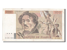 Francia, 100 Francs, 100 F 1978-1995 ''Delacroix'', 1988, KM:154d, MB, Fayett...