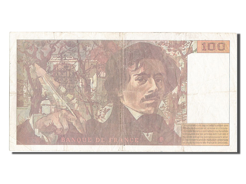 100 Francs type Delacroix